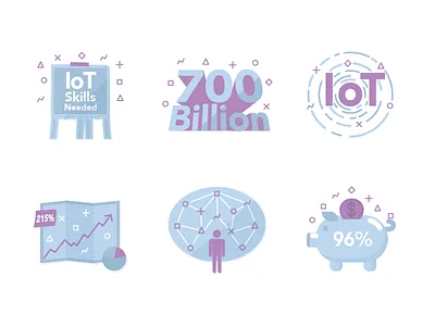 IoT Icons article fast facts iconography icons internet iot smart connected products