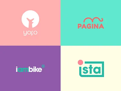 Logo Vol. 1 flat flat logo logo logofolio logos