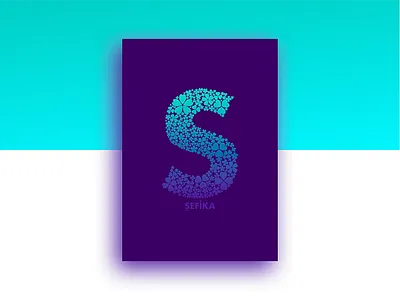 Sefika clover hearts logo love purple sefika turquoise