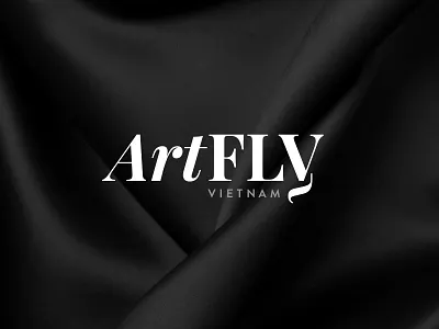 ArtFly VN art brand clothing fashion fly silk typo typography