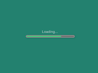 100 DAYS OF ICONS | DAY 97: LOADING IN PROGRESS 100 days challenge flat greens icon design loading bar loading ui ui design uiux