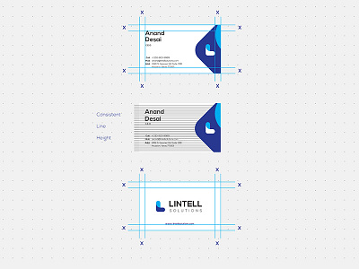 Business Card Design agency branding business card identity l logo l monogram logo proportions typography