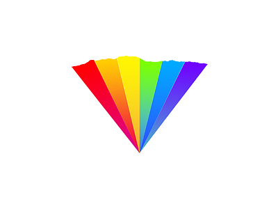 Love Is Love equality generative art rainbow triangle