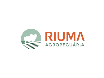 Riuma Agropecuária branding logo vector