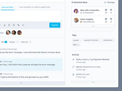 Feedback Details Overview conflux feedback ideas managing public feedback votes