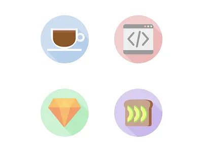 misc icons icons logo pastel