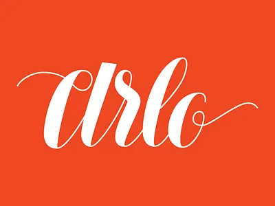 Arlo arlo handlettering handtype lettering script type typography vector
