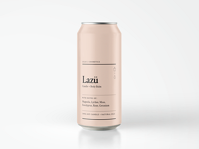 Rosé Concept alcohol aluminum blush can design minimal rosé typography wine