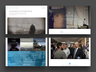 Polymath Website Redesign branding graphic design web design