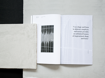 Viv Lynn Lookbook artist layout lookbook paintings print publication typography vellum