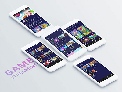 Game streaming app