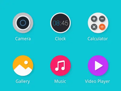 Infinix OS 3.0 Icon Design camera gui icon os phone visual