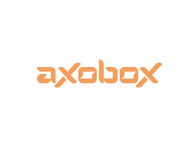 Axobox brand branding flat icon identity logo logo design logotype symbol type typography vector