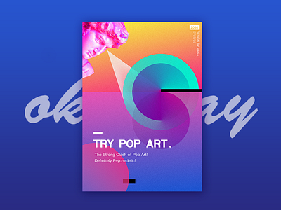 Poster pop? colorful poster practice