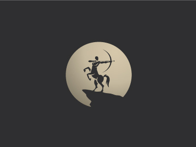 Centaur archer centaur fantasy film hero horse logo man mythology