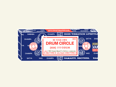 Sticker packs be your own drum circle bodega culture hydration namaste screenprint slap tag sticker