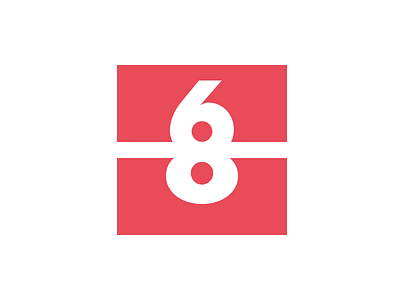 Logo for Seisdeagosto brand flat identity logo