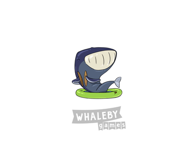 Whale animated animation cartoon character character design gif logo whale