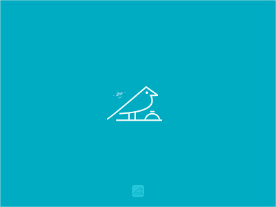 Hotel Booking application bell bird booking hotel lodge logoanimal minimalistlogo monoline room simplelogo ticket