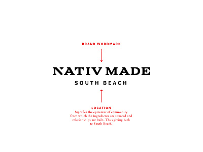 Nativ Made Wordmark beverage brand brand development branding cold press food logo packaging photography