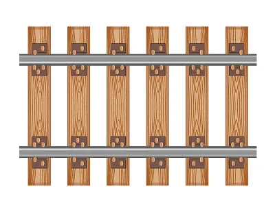 Realistic Wood Railroad railroad realistic wood