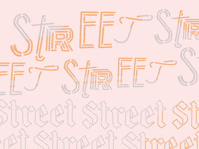 Neon Scraps neon typography