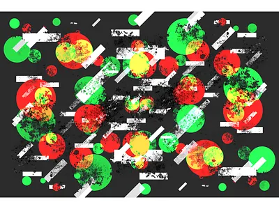 Circles + Stripes 2 affinity art circles stripes texture