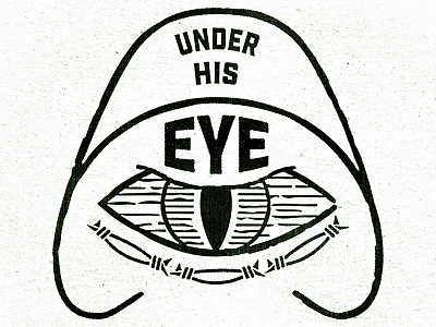 Under His Eye fan art handmaids tale illustration