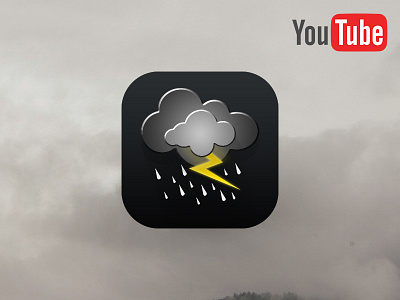 Weather App Icon Design (Workflow) app design icon weather