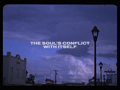 The Soul's Conflict With Itself 16mm film filmmaking kodak movie