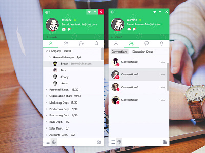 ComeChat Main chatting