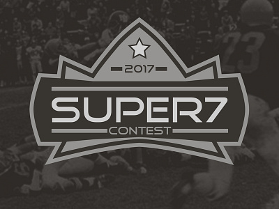 Super7 Contest Logo contest football logo tournament