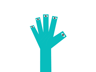 Braille Concept 2d abstract art blue character concept design flat graphic illustration vector