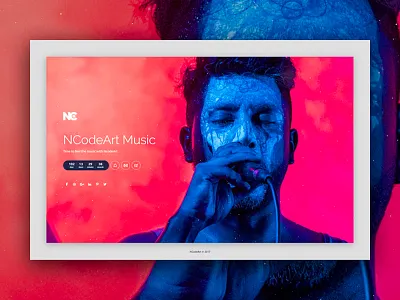 ​Acute Coming Soon Template 3d album app design coming soon creativity event template music nc ncodeart template design ui design web design