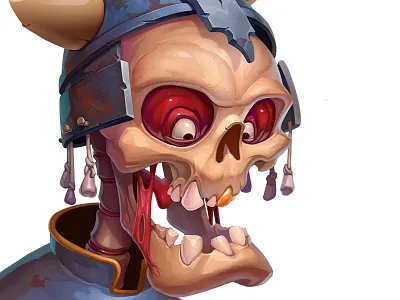 Skeleton Avatar avatar character concept design game ios poker skeleton