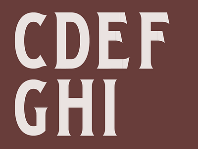 Letters font letters serifs type type design typography vintage