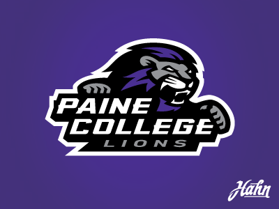 Paine College Lions Logo athletics lions logo ncaa paine college sports