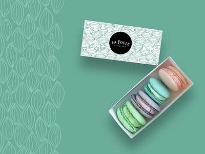 La Foule Packaging Direction bakery brand brand identity branding french logo macarons packaging patisserie pattern sweet