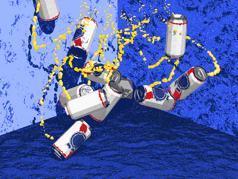 strike! 3d beer bowling c4d pbr strike texturez