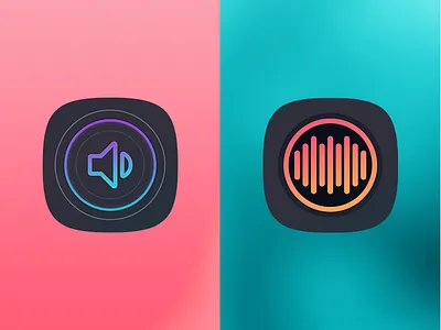 Media controller icons app assistant audio controller eq equalization equalize icon media music sound volume