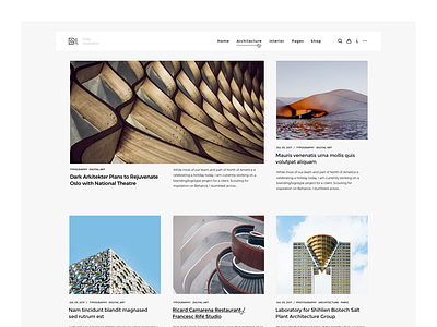 WordPress Magazine Header blog clean envato freelance header magazine minimal pixelthrone theme themeforest ui wordpress