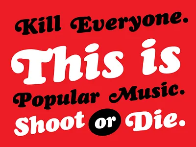 Cooper Black Swash Italic Pro 1920 1930 1970 70s beach boys cooper black metal psych retro swash type design vernacular