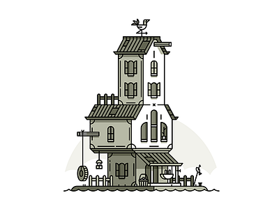 Fish House fish house vector