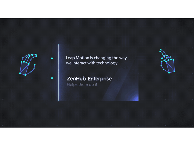 VR Hands 2d after animation design effects hand isometric leap motion styleframe vector vr