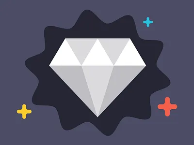Choosing Great Colors is Here colors course diamond icon illustration sparkle value
