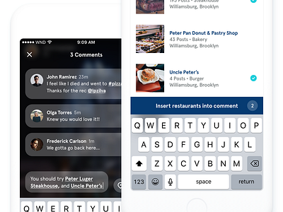 Wine n Dine - Comment a Restaurant app appstore food ios list live restaurant ui ux wine n dine