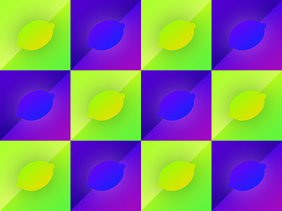 Lemons 30challenge fruit illustration invert lemons