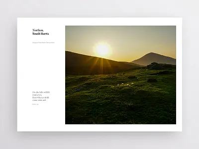 Layout Exploration brand clean design minimal photography print simple travel typography white