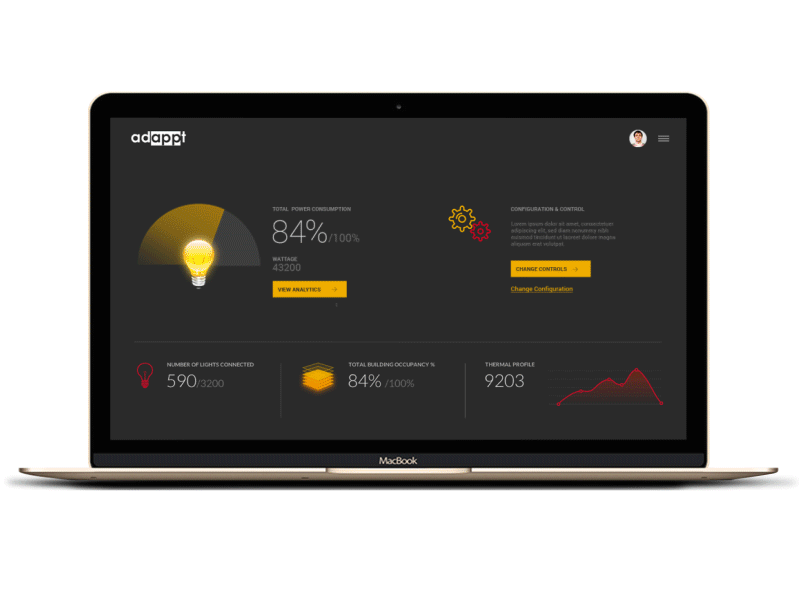 Configuration Experience of Lighting System configuration experience lighting management mapping master slave scheduling system tablet ux