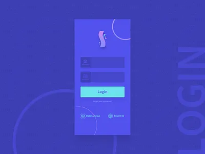 Sardine Savings and Securities -- iOS App Login app design branding ios login logo design nyc ui visual design